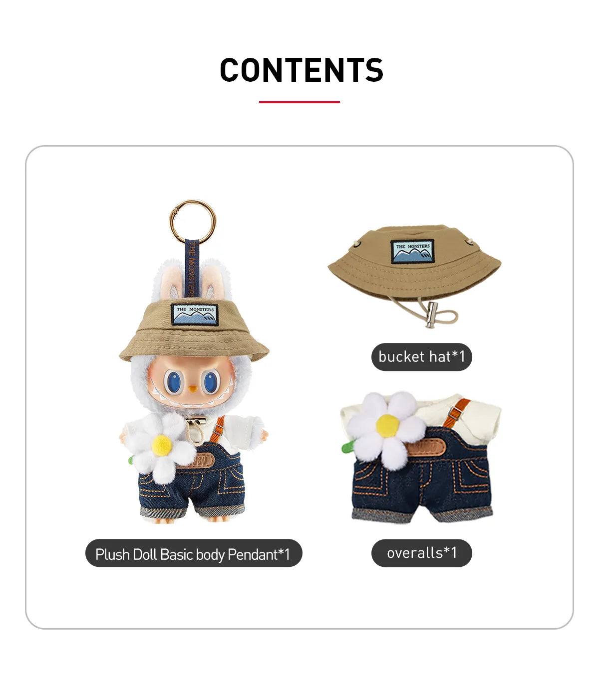 POP MART LABUBU 'FALL IN WILD KEYCHAIN'