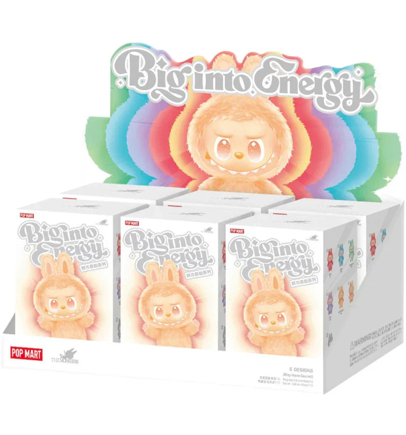 Pop Mart Labubu The Monsters Big into Energy Series plüss játék