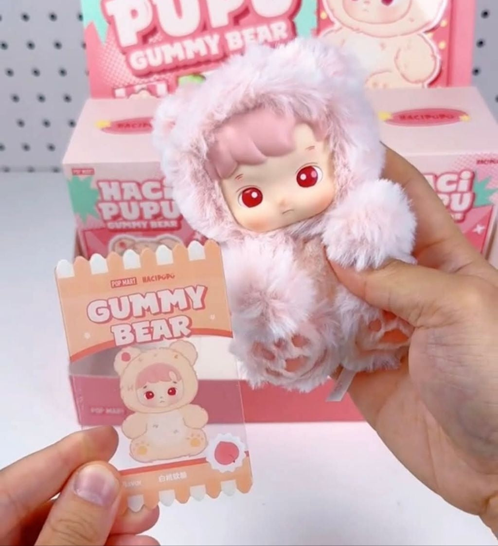 HACIPUPU Gummy Bear Series-Vinyl Plush Pendant Blind Box